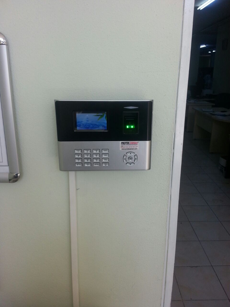 U990-ID Parmak İzi Okuyucu Montaj Görüntüleri